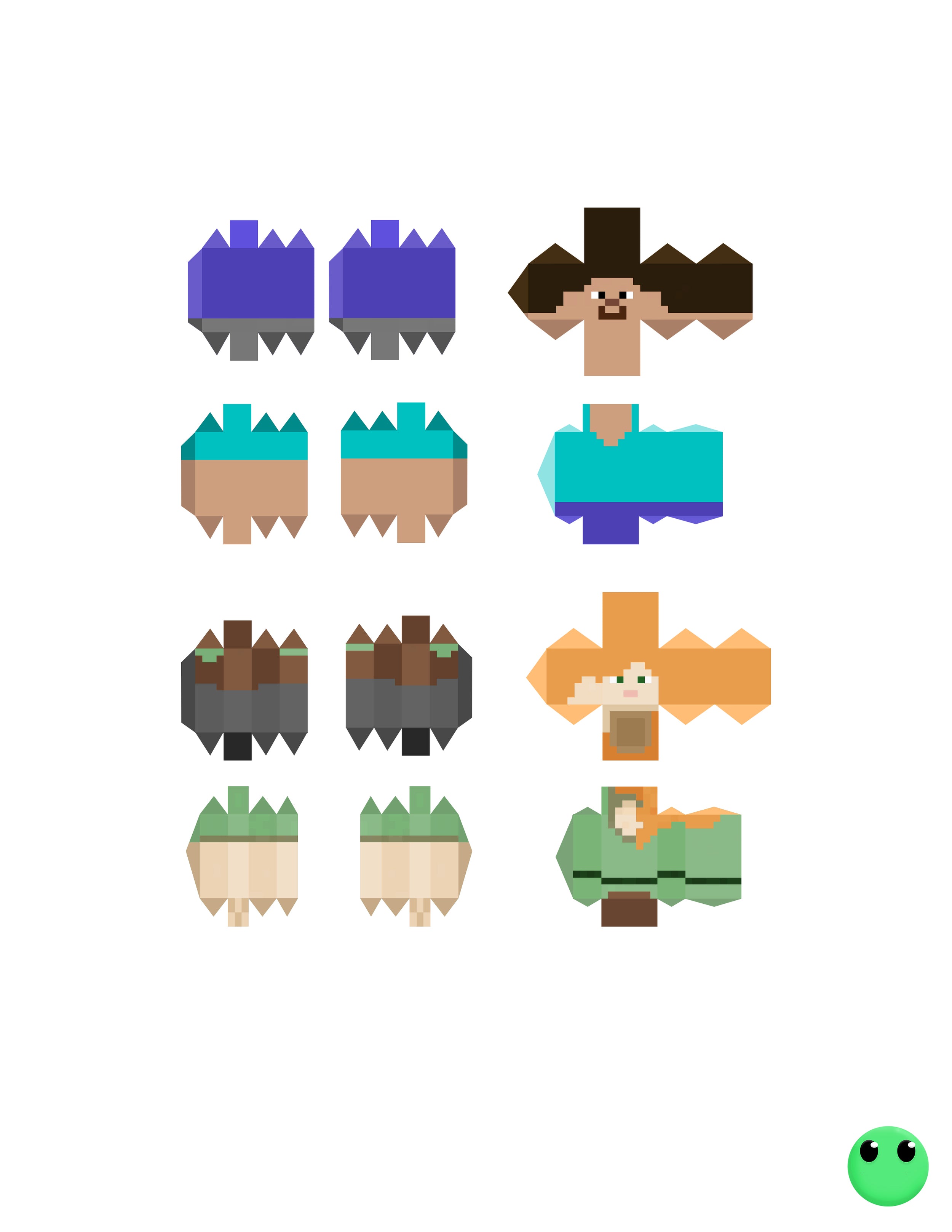 Official PaperCraft Templates – The Plop Store